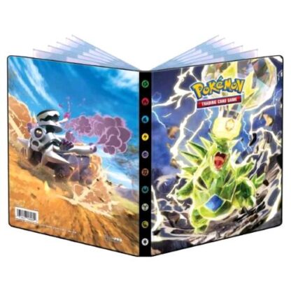 POKEMON PORTFOLIO SCARLATTO & VIOLETTO 03 ALBUM COMPOSTO DA 10 PAGINE E 4 TASCHE