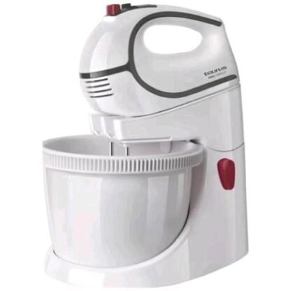 TAURUS GIRO COMPLET SBATTITORE CON CIOTOLA ROTANTE DA 2.5 LT 500W 5 VELOCITA' BIANCO