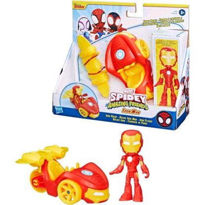 HASBRO SPIDEY VEICOLO CON PERSONAGGIO IRON RACER