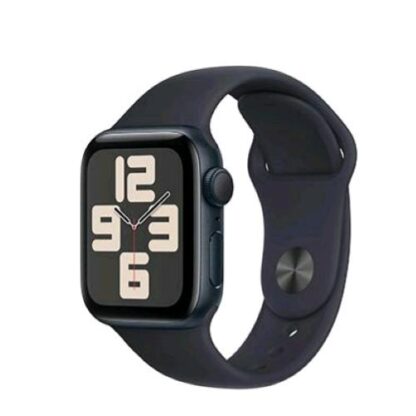 APPLE WATCH SE 2023 GPS 40mm ALUMINIUM CASE MEZZANOTTE CON CINTURINO SPORT BAND MEZZANOTTE S/M