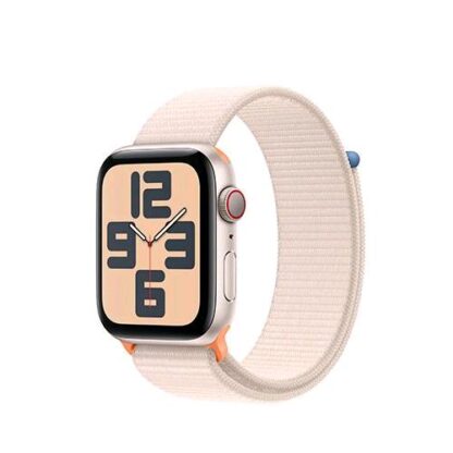 APPLE WATCH SE 2023 GPS + CELLULAR 44mm ALUMINIUM CASE STARLIGHT CON CINTURINO SPORT LOOP STARLIGHT
