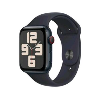 APPLE WATCH SE 2023 GPS + CELLULAR 44mm ALUMINIUM CASE MEZZANOTTE CON CINTURINO SPORT BAND MEZZANOTTE S/M