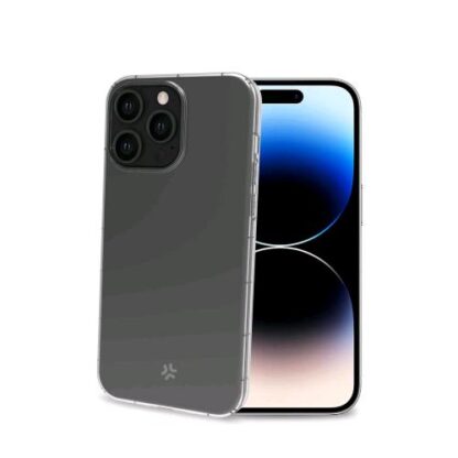 CELLY APPLE iPHONE 15 PRO COVER IN TPU + POLICARBONATO TRASPARENTE