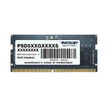 PATRIOT PSD516G560081S MEMORIA RAM 16GB 5.600MHz TIPOLOGIA SO-DIMM TECNOLOGIA DDR5 CAS 46
