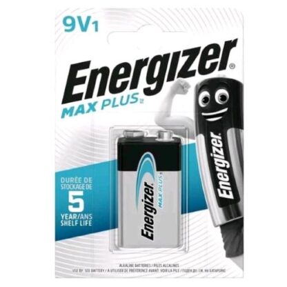 ENERGIZER MAX PLUS BATTERIA ALKALINA 9 V BLISTER 1 Pz.