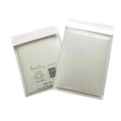 WILLCHIP WEWAVE BUSTE IMBOTTITE PER SPEDIZIONI CORRIERI IN CARTA KRAFT FORMATO INTERNO 18X26.5 CM BIANCO CONF 10 Pz.