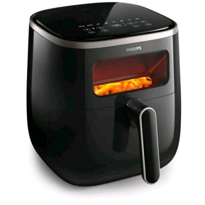 PHILIPS SERIES 3000 HD9257/80 FRIGGITRICE AD ARIA AIRFYER XL 5.6 LT CON FINESTRA FRONTALE 1.700 W 80 GRADI DISPLAY TOUCH