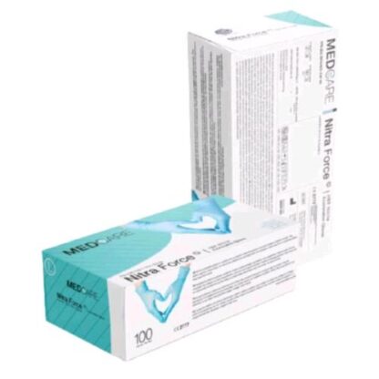 AURELIA GUANTI IN NITRILE LARGE TRASPARENTE CON 100 Pz.