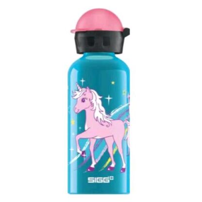 SIGG BOTTLES BORRACCIA KIDS IN ALLUMINIO DA 0.4 LT ERMETICA BELLA UNICORN