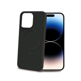 CELLY APPLE iPHONE 15 PRO COVER IN TPU COMPATIBILE CON MAGSAFE BLACK
