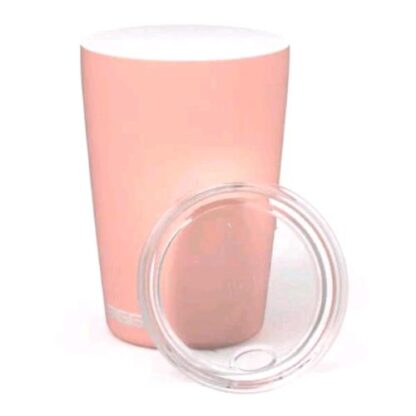 SIGG BOTTLES NESO TAZZA DA VIAGGIO CALDO FREDDO IN ACCIAIO INOX DA 0.3 LT RIVESTIMENTO IN PURE CERAM COPERCHIO IN TRITAN ROSA