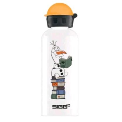 SIGG BOTTLES BORRAGGIA KIDS OLAF 2 IN ALLUMINIO DA 0.6 LT ERMETICA