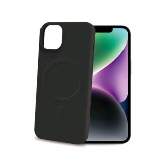 CELLY APPLE iPHONE 15 COVER IN TPU COMPATIBILE MAGSAFE NERO