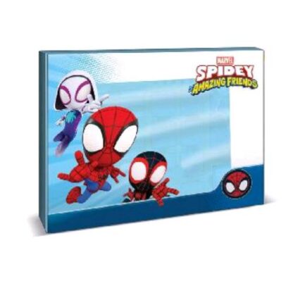 MULTIPRINT SPIDEY VALIGIOTTO CON TIMBRI TAMPONE PENNARELLI ALBUM E RIGHELLO COLORI ASSORTITI