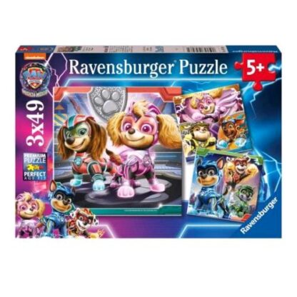 RAVENSBURGER PAW PATROL MOVIE PUZZLE 3X49 Pz.