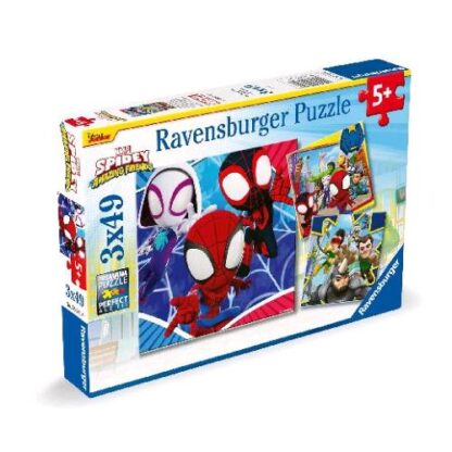 RAVENSBURGER SPIDEY PUZZLE 3X49 Pz.