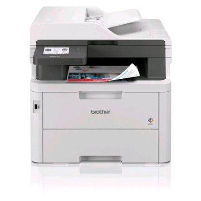 BROTHER MFC-L3760CDW LASER LED COLOR STAMPANTE MULTIFUNZIONE LASER A COLORI A4 WI-FI SCANSIONE FRONTE RETRO FAX DUPLEX ADF 512MB LAN 26ppm TONER INCLUSO 1.000 PAGINE