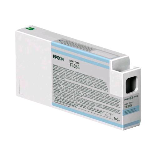 EPSON T6365 TANICA CIANO CHIARO PER STYLUS PRO 7900-7900 SPECTRO- 7900 SPECTROPROOFER- 7900 STD-9900-9900 SPECTRO- 9900 SPECTROPROOFER-9900 STD 700PG(C13T636500)