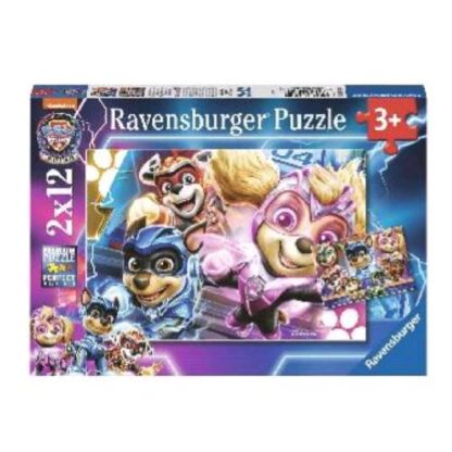 RAVENSBURGER PAW PATROL MOVIE PUZZLE 2X12 Pz.