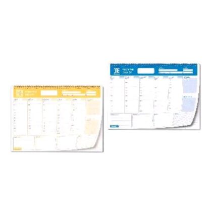 BLASETTI PLANNER SETTIMANALE SPIRALATO 420X297 mm A3 60 FOGLI 80GR COLORI ASSORTITI CONF 12 Pz.