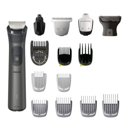 PHILIPS MG7940/15 SERIE 7000 GROOMING KIT ALL IN ONE PER VISO/CAPELLI ORECCHIE WET & DRY RICARICABILE CON ACCESSORI