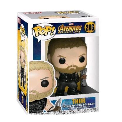 FUNKO POP MARVEL AVENGERS INFINITY WAR THOR FIGURA IN VINILE 9.5 CM DA COLLEZIONE