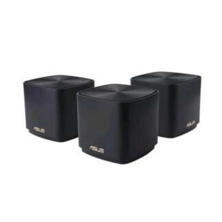 ASUS ZENWIFI XD4 PLUS (B-3-PK) ROUTER MESH DA INTERNO DUAL-BAND WI-FI 6 IP STATICO 3 PZ. BLACK