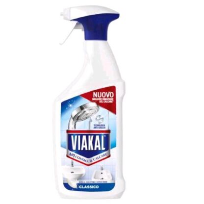 VIAKAL DETERGENTE ANTICALCARE SPRAY REGOLARE FLACONE DA 720 ML CONF 10 Pz.