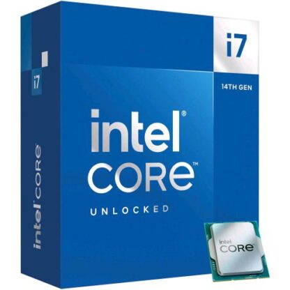 INTEL i7-14700KF PROCESSORE 20 CORE CACHE 33MB FREQUENZA TURBO 5.6GHz LGA 1700 BOX