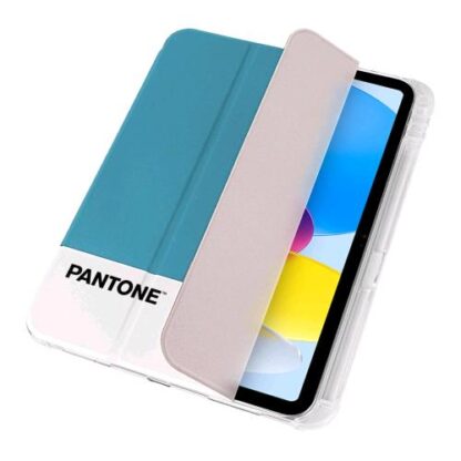 PANTONE iPAD 10 GEN COVER FOLIO IN TPU AZZURRO