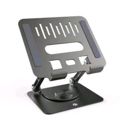 CELLY 360 ROT STAND TABLET AND LAPTOP SUPPORTO DA SCRIVANIA PER NOTEBOOK E TABLET RUOTABILE DI 360 GRADI PER LAPTOP FINO A 15.6" RIVESTIMENTI IN SILICONE ANTIGRAFFIO