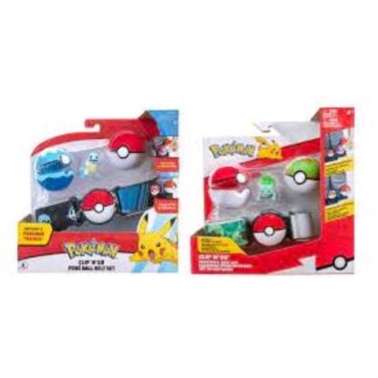 REI TOYS POKEMON CLIP N GO POKE BALL SET CINTURA MODELLO CASUALE