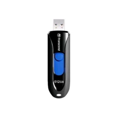 TRANSCEND JETFLASH 790 512GB CHIAVETTA USB-A 3.1 Gen 1 RETRATTILE NERO