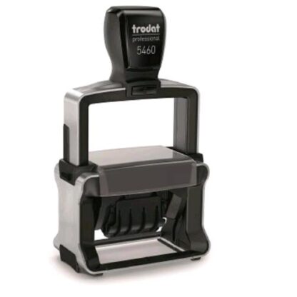 TRODAT 5460/L1 TIMBRO DATARIO AUTOINCHIOSTRANTE CON DICITURA RICEVUTO 33X56 mm NERO