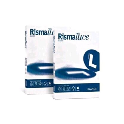 CARTOTECNICA FAVINI RISMALUCE RISMA DA 125 FOGLI 200 GR 21 X 29.7 CM A4 BIANCO