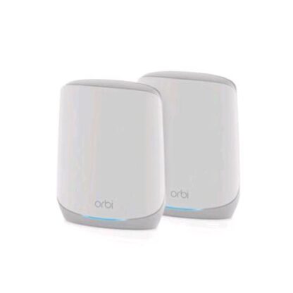 NETGEAR ORBI RBK 762S SISTEMA MESH DA INTERNO WI-FI 6 TRIPLA BANDA 2.4-5-5 GHz 2 PZ WHITE