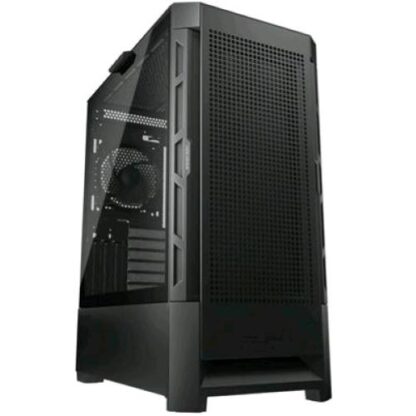 COUGAR 385ZD10B AIRFACE CASE GAMING ATX MIDI TOWER 1 VENTOLA INSTALLATA 120MM PANNELLO IN VETRO TEMPERATO BLACK