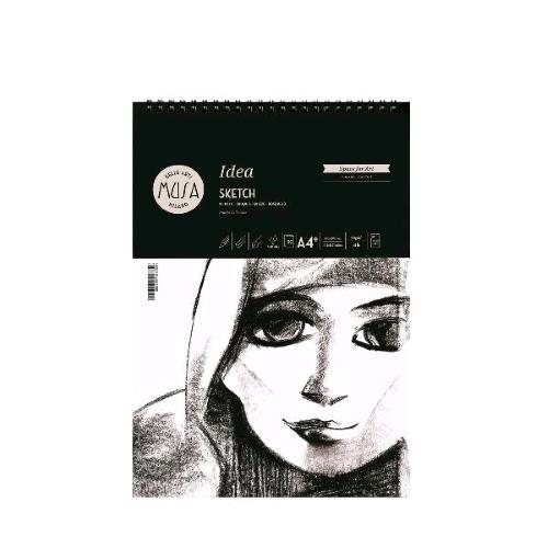 CWR IDEA BLOCCO DA DISEGNO CON 30 FOGLI 90 GR 21X31.2 CM A4+ BIANCO