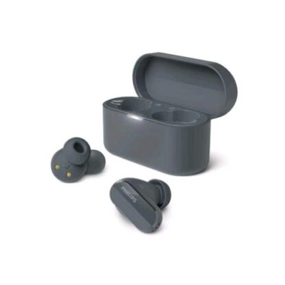 PHILIPS AURICOLARI IN EAR TRUE WIRELESS STEREO CON MICOROFONO CANCELLAZIONE DEL RUMORE COLORE NERO