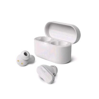 PHILIPS AURICOLARI IN EAR TRUE WIRELESS STEREO CON MICOROFONO CANCELLAZIONE DEL RUMORE COLORE WHITE