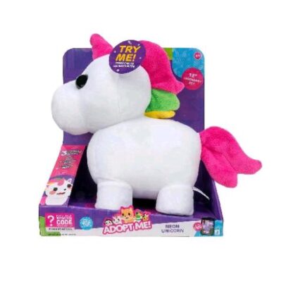 REI TOYS ADOPT ME UNICORNO PELUCHES 30 CM CON FUNZIONE LUMINOSA