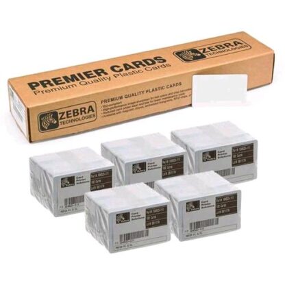 ZEBRA 104523-111 CR-80 CARD PVC BIANCO 85.6 x 54 mm 500 Pz