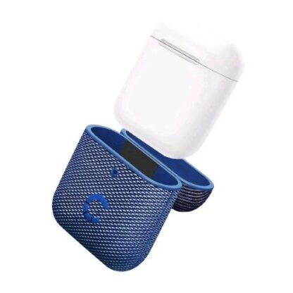 CYGNETT TEKVIEW APPLE AIR PODS 1 & 2 Gen CASE CUSTODIA PER APPLE AIR PODS COMPATIBILE CON LA RICARICA WIRELESS BLU