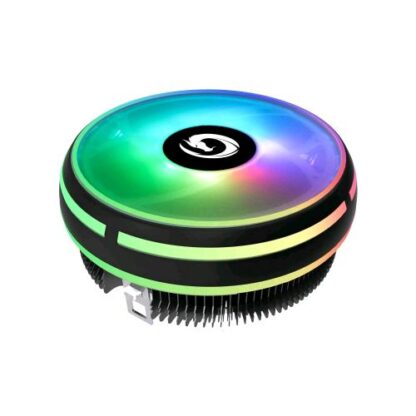 NUWO CRYO RGB DISSIPATORE DI CALORE TDP 150W COOLER COOLING FAN PWM 700-1600rpm DA 120mm RGB RAINBOW AUTO INTEL CORE I7/I5/I3 PER CPU INTEL SOCKET 1700 1200 775 1150 1151 1155 1156 1366 AMD AM3 AM4