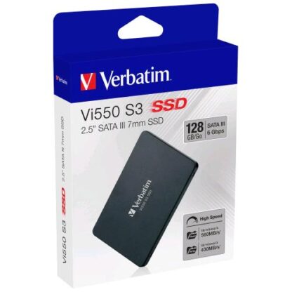 VERBATIM Vi550 SSD 128GB SATA III 2.5"