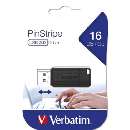 VERBATIM 49063 CHIAVETTA USB 2.0 16GB COLORE NERO