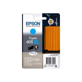 EPSON 405XL DURABRITE ULTRA CARTUCCIA INK-JET 1100 PAGINE CIANO