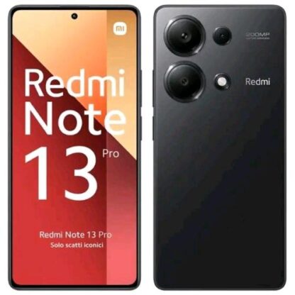 XIAOMI REDMi NOTE 13 PRO DUAL SIM 6.67" OCTA CORE 256GB RAM 8GB 4G LTE EUROPA BLACK