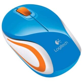 LOGITECH M187 MINI MOUSE OTTICO WIRELESS AZZURRO