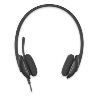 LOGITECH H340 USB HEADSET CUFFIE CON MICROFONO CAVO 1.8MT USB COLORE NERO